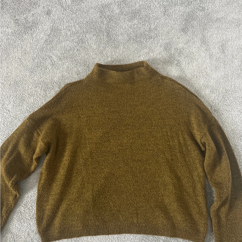 New Look Olive Women's Turtleneck Sweater